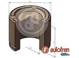 Autofren Seinsa Pistone Pinza Freno Per Fiat Freemont (345) 66 Mm Acciaio