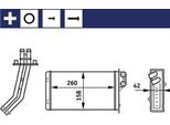 Mahle Ah 156 000S - Oe 7701039481 Scambiatore Di Calore, Riscaldatore Per Laguna I