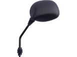 SPEC-X Specchio Nero, M8 (Filettatura Destra) Montaggio Sinistro