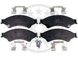 Set Di Pastiglie Freno Anteriori Optimal Pastiglie Freno Per Ford Ranger (Tke) BP-12700