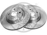 2X Disco Freno Optimal BS-9252C Anteriore Per Toyota Yaris Hatchback (_P13_) 280Mm