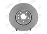 2X Disco Freno Jurid 562628JC-1 Per Ford S-MAX (WA6) Galaxy (WA6) S-Max Mk1 Mpv