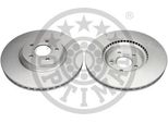 2X Disco Freno Optimal BS-8072HC Anteriore Per Volvo V50 (545) 48 5Mm 320Mm