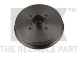 2X Nk Tamburo Freno Posteriore Per Dacia Logan Ls_ Per Renault Twingo I C06_