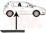 Van Wezel 3750426 - Oe 13243575 Striscia Di Rivestimento, Posteriore Destra Per Corsa D (S07)