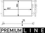 Mahle Ac 64 000P - Condensatore Aria Condizionata Oe 97606D7550 Con Essiccatore Per Tucson (Tl), Sportage (Ql, Qle)