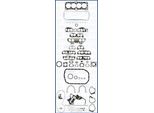 Ajusa 50122200 Set Completo Di Guarnizioni Motore Per Mitsubishi Pajero Ii (V3W, V2W, V4W) Per Dodge Ram 50 Standard Cab Pickup (Us)