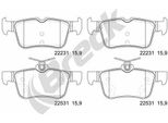 Set Di Pastiglie Freno Posteriori Breck Per Ford Kuga Mk2 (DM2) 22531 00 702 00