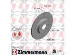 2X Disco Freno Zimmermann 370.4402.52 Per Fiat 124 Spider (348_) 36Mm 3 7Kg