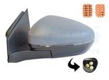 Van Wezel 4084817 Specchietto Esterno Specchietto Laterale Sinistro Adatto Per Peugeot 3008 Suv (M) Convesso Riscaldato Primerizzato