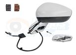 Van Wezel 1075807 Specchietto Esterno Specchietto Laterale Sinistro Per CitroËN DS3 Convesso Riscaldato Primerizzato