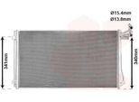Van Wezel 58015703 Condensatore Climatizzatore Condensatore Climatizzatore Per Vw Sharan (7N1, 7N2) + Essiccatore