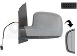 Van Wezel 5867817 Specchietto Esterno Specchietto Laterale Sinistro Per Vw Caddy Iii Kombi (2KB, 2KJ, 2CB, 2CJ) Asferico Riscaldato Primerizzato