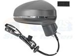 Van Wezel 0304806 Specchietto Esterno Specchietto Laterale Destro Per Audi A1 Sportback (8XA, 8XF) Convesso Riscaldato