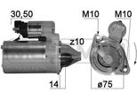 Era 220780 Motorino Di Avviamento 0,9 Kw Per Hyundai I10 (Pa) 12 V