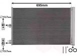 Van Wezel 30015705 Condensatore Climatizzatore Condensatore Climatizzatore Adatto Per MERCEDES-BENZ Classe A (W176) + Essiccatore