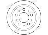 2X Disco Freno Jurid 562629JC Per Fiat Ducato (250_ 290_) 80Mm