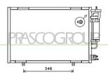 Prasco FD344C003 - Condensatore Aria Condizionata Oe 1717509 Con Essiccatore Per Fiesta Vi