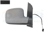 Van Wezel 5867818 Specchietto Esterno Specchietto Laterale Destro Per Vw Caddy Iii Kombi (2KB, 2KJ, 2CB, 2CJ) Convesso Riscaldato Primerizzato