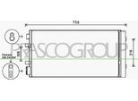 Prasco RN090C002 - Oe 8660003440 Condensatore Aria Condizionata Con Essiccatore Per Scenic Iii, Megane Iii, Megane Cc, Grand Scenic Iii (Jz), Fluence (L3)
