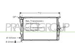 Prasco BM024R002 - Radiatore Oe 17117521048, Raffreddamento Motore Per Serie 1 (E81), Serie 1 (E87), Serie 1 (E88), Serie 1 (E82), Serie 3 (E90), Serie 3 (E93), Serie 3 (E92), Serie 3 (E91), X1 (E84)