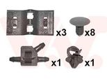 Van Wezel 4328797 - Oe 651000367R Kit Di Montaggio, Cofano Per Scenic Ii, Grand Scenic Ii (Jm)