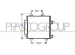 Prasco CI201C001 - Condensatore Aria Condizionata Oe 6455EE Con Essiccatore Per C1 (Pm, Pn), Aygo (B1)