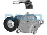 Dayco KPV257 Kit Cinghia Trapezoidale Dentata Adatto Per Peugeot 107 Hatchback (Pm, Pn)