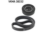 Skf Vkma 38332 Set Di Cinghie Trapezoidali Dentate Per Opel Omega B Berlina (V94)
