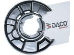 Daco Germany Piastra Paraspruzzi Per Bmw 3 Touring (E91) Posteriore Sinistra 610316 Piastra Di Ancoraggio