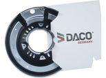 Daco Germany Piastra Paraspruzzi Disco Freno Per Toyota Yaris Hatchback (P1) Posteriore 613908 Piastra Di Ancoraggio
