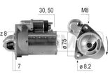 Era 220386A Motorino Di Avviamento 0,8 Kw Per Chevrolet Spark (M300) 12 V