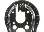 Ridex 1330S0183 - Piastra Di Ancoraggio Oe 4209A9, Asse Posteriore Per C4 (La), C4 I (Lc), 307, 307 Cc (3B), 307 Sw (3H)