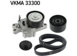 Skf Vkma 33300 Kit Cinghie Trapezoidali Per Fiat Qubo (225)