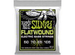Corde Per Basso Elettrico Ernie Ball Regular Slinky Flatwound, Calibro 50-105