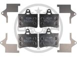 Set Di Pastiglie Freno Posteriori Optimal Pastiglie Freno Per CitroËN C5 Iii Station Wagon (Rw) BP-83000