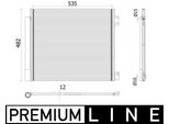 Mahle Ac 944 000P Condensatore Climatizzatore Condensatore Climatizzatore Per Renault Kadjar (Ha, Hl) +Essiccatore