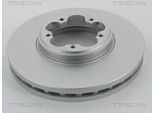 2X Disco Freno Triscan 8120 16172C Per Furgone Ford Transit V363 (Fcd Fdd)