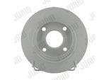 2X Disco Freno Jurid 562038JC Per Ford Fiesta Mk4 Hatchback (Jas Jbs) 43Mm
