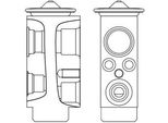 Mahle Ave 6 000S - Oe 64119291200 Valvola Di Espansione, Impianto Di Climatizzazione Per X5 (F15, F85), X6 (F16)