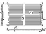 Mahle Ac 271 000S Condensatore Aria Condizionata Condensatore Aria Condizionata Per Audi A8 (4E2, 4E8)