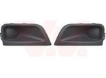 Van Wezel Griglia Di Ventilazione Paraurti Adatta Per Peugeot Partner Iii Furgone (K9) Senza Foro/Fori Per Fari Antinebbia