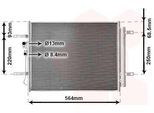 Van Wezel 82015712 Condensatore Climatizzatore Condensatore Climatizzatore Per Hyundai Ioniq (Ae) +Essiccatore