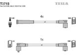 Tesla T371S Set Di Cavi D'accensione Set Di Cavi D'accensione Per Skoda Favorit (781) Favorit Pick-Up (787) Favorit Forman (785)