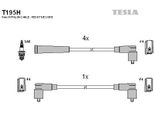 Tesla T195H Set Di Cavi Candela Set Di Cavi Candela Per Skoda Felicia I Pickup (6UF, 6U7) Felicia I (6U1) Felicia I Estate (6U5)