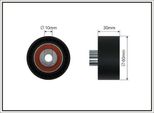 Caffaro 23-57 Puleggia Di Rinvio Cinghia Dentata Ø60Mm Per Ford Focus Iii Station Wagon Kuga Mk2 (DM2) Mondeo Iv Station Wagon (BA7) Focus Ii Hatchback (Da, Hcp, Dp) S-MAX
