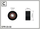 Caffaro 23-32 Puleggia Di Rinvio Cinghia Dentata Ø60Mm Per Ford Fiesta Mk6 Hatchback (JA8, JR8) Fiesta Mk5 Hatchback (JH1, JD1, JH3, JD3) Focus Ii Hatchback