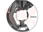 Van Wezel 0639375 - Oe 34111162569 Piastra Di Ancoraggio, Asse Anteriore Sinistro Per Serie 5 (E39)