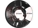 Van Wezel Parafango Disco Freno Per Bmw 3 Berlina (E90) Posteriore Destro 0667374 Piastra Di Ancoraggio