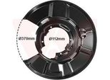 Van Wezel Parafango Disco Freno Per Bmw 3 Berlina (E90) Posteriore Sinistro 0667373 Piastra Di Ancoraggio
